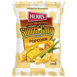 Herr’s Popcorn, Fire Roasted Sweet Corn Flavor, 4 Ounce (Pack of 12 Bags) – Popcorn with Sweet and Smoky Corn Flavor – Perfect for sharing with friends
