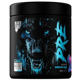Black Wolf Pre 40 Serves Bubblegum Grape Extreme Potency Pre-Workout