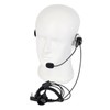 ORetevis Walkie Talkie Earphone Microphone Headset with PTT Black