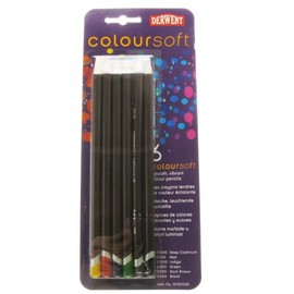 Derwent Coloursoft 6 Blister