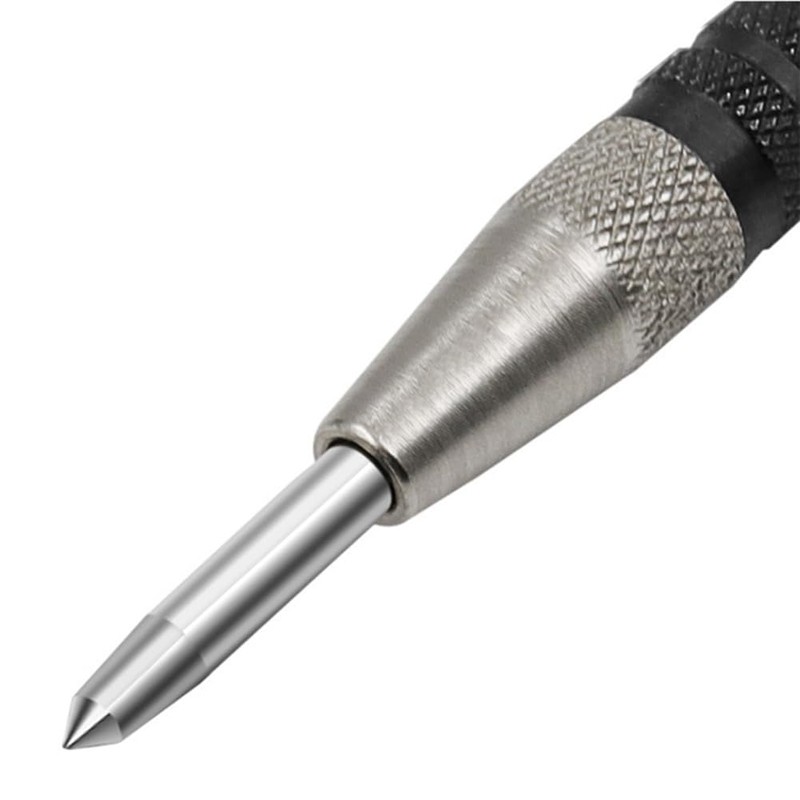Gasea 155mm Automatic Center Punch Heavy Duty Adjustable Tension One-Handed