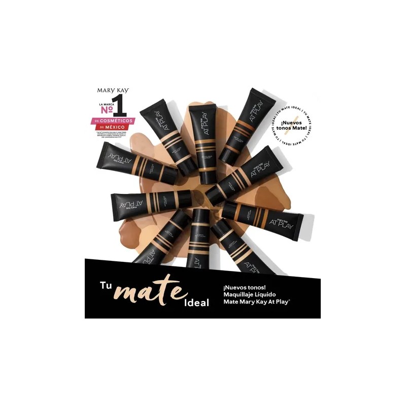 Maquillaje Liquido Acabado Mate Construible Mary Kay At Play