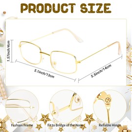 Matiniy 8 Pieces Granny Cosplay Costume Accessories Set Include Wig Glasses Necklace Bracelet Glasses Chain Bag Cane and Stickers for Women Granny Dress Up (Style6)