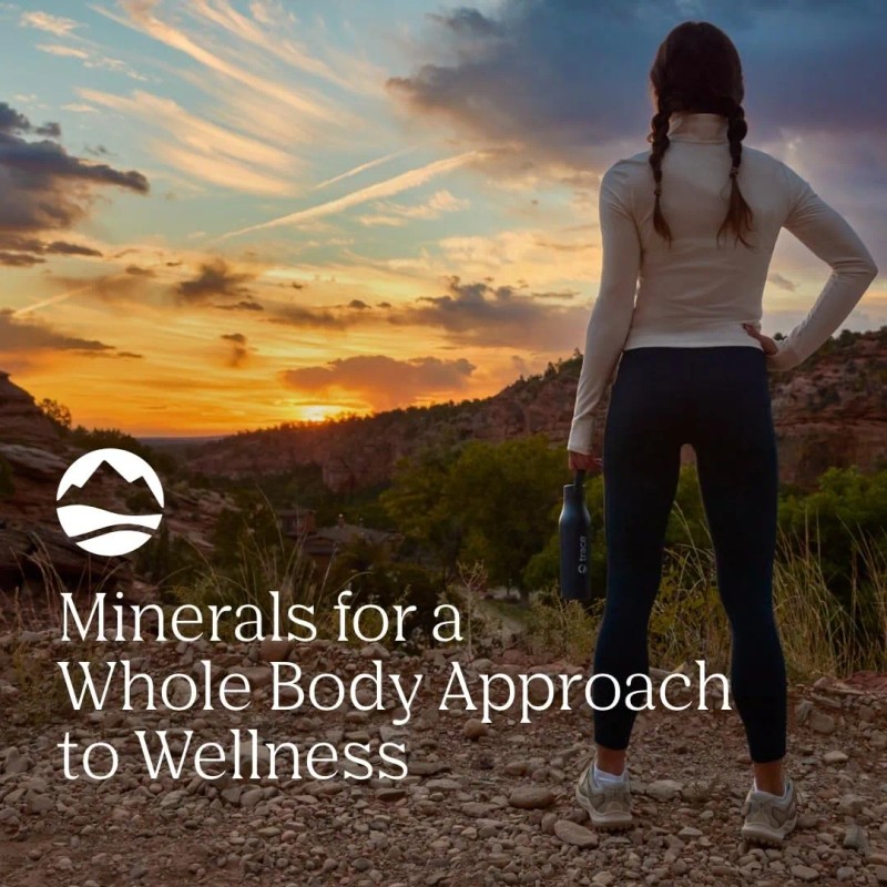 Trace Minerals Concentrace Daily Mineral Powder Sin Azúcar