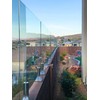 Glass Railing - Spigot Square Pyramid Glass Clamp by Inline