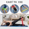 MOTIBACK Resistance Bands, Set of 5 Premium Soft & Skin-Friendly