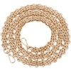 Beebeecraft Purse Chain Strap Golden Metal Bag Replacement Chain Wide