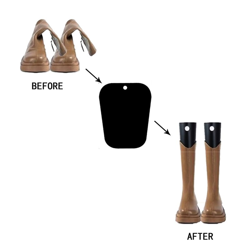 Cyancld Pack of 10 Boot Stretchers, Plastic Boot Shaper Inserts,