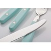 ANNOVA Silverware Set Stainless Steel Cutlery Color Handle With Rivet/Retro
