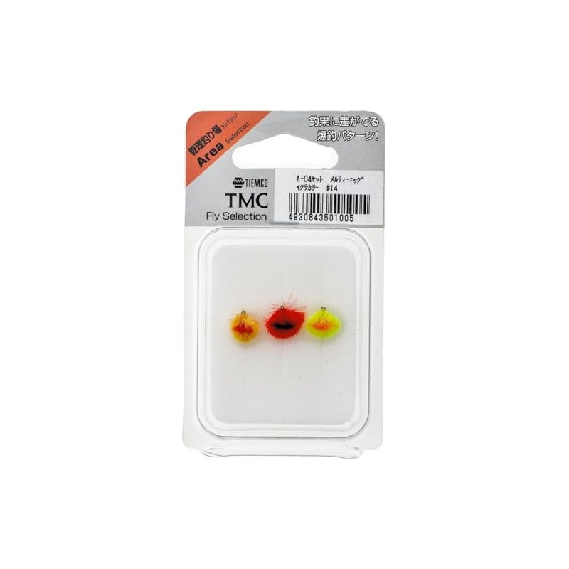 ティムコ(TIEMCO) ルアー A-04セット メルティ-エッグ イクラカラー #14