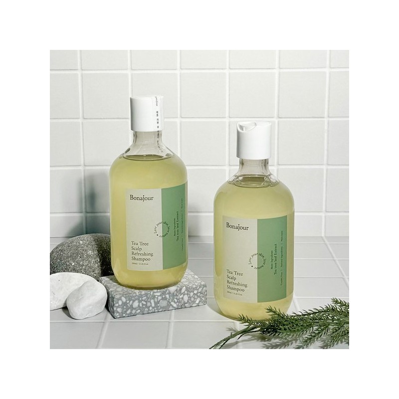 Bonajour Vegan Tea Tree Scalp Refreshing Vegan Shampoo 320ml /