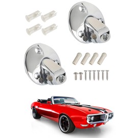 munirater 14Pcs Sun Visor Sunvisor Support Brackets Kit with Screws Bushing Replacement for 1967-1969 Camaro Firebird