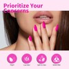 CANNI Hot Pink Gel Nail Polish, 1Pcs Neon Pink Gel