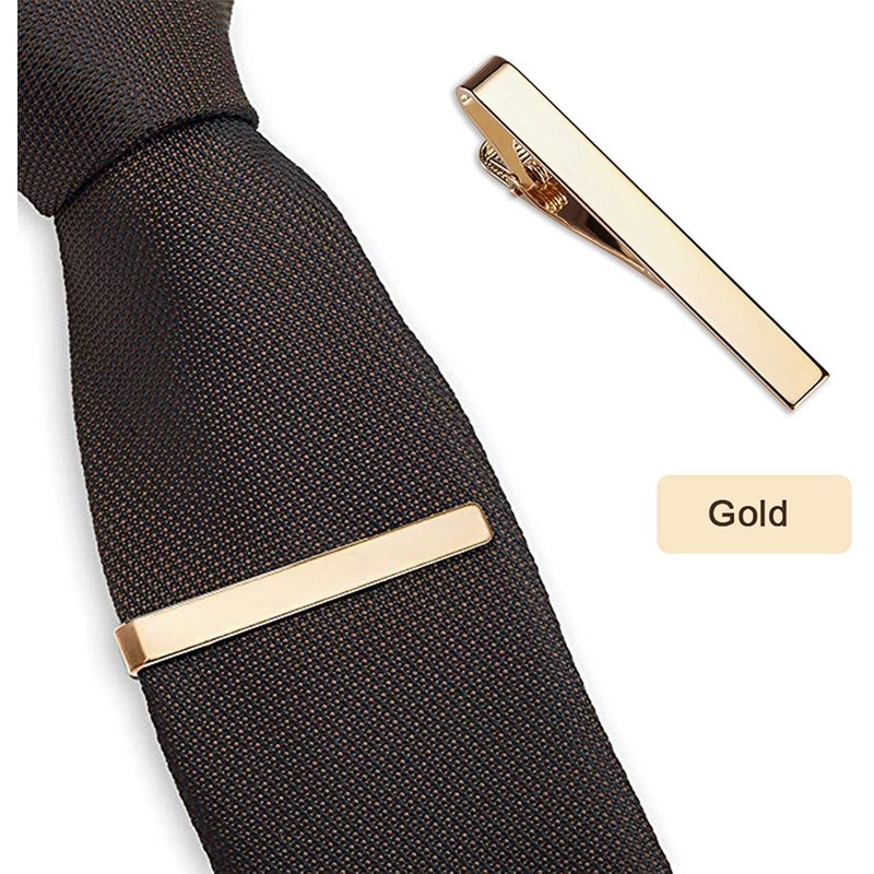 KYULM7 Men's Tie Clip, Stylish, Cool, Business, Wedding, Formal, Banquet,