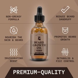 Beard Balm by Striking Viking - Shape, Hold and Condition Your Beard - All Natural Beard Thickener - Savage Scent