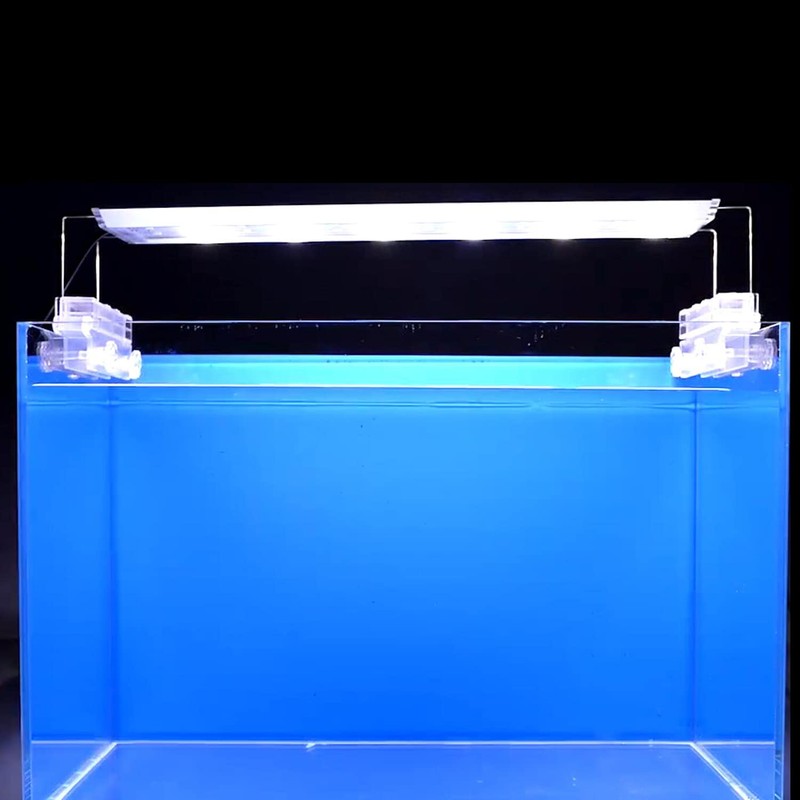 ELEBOX Aquarium Background Blue Black Fish Tank Background Picture Static