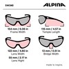 ALPINA 5W1NG Mirrored and Shatterproof Sports and Cycling Glasses with
