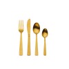 Mikasa Gold Cutlery Set in Gift Box, Stainless Steel, 16
