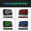 Small LED Digital Clock for Bedroom, Loud Alarm Clock for