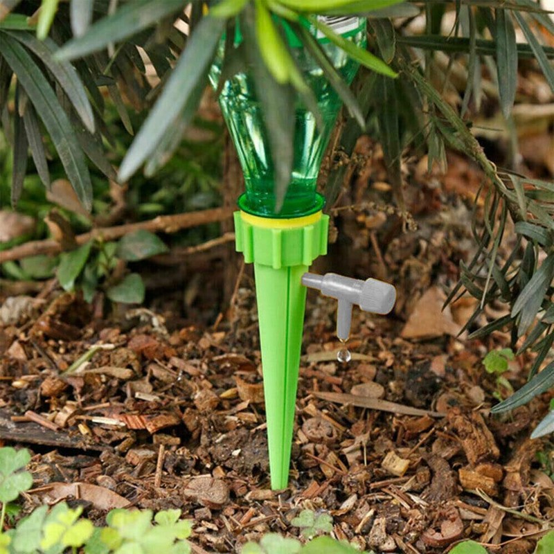 5pcs Watering Spike Plant Water Bottle Self Automatic Drip Irrigation