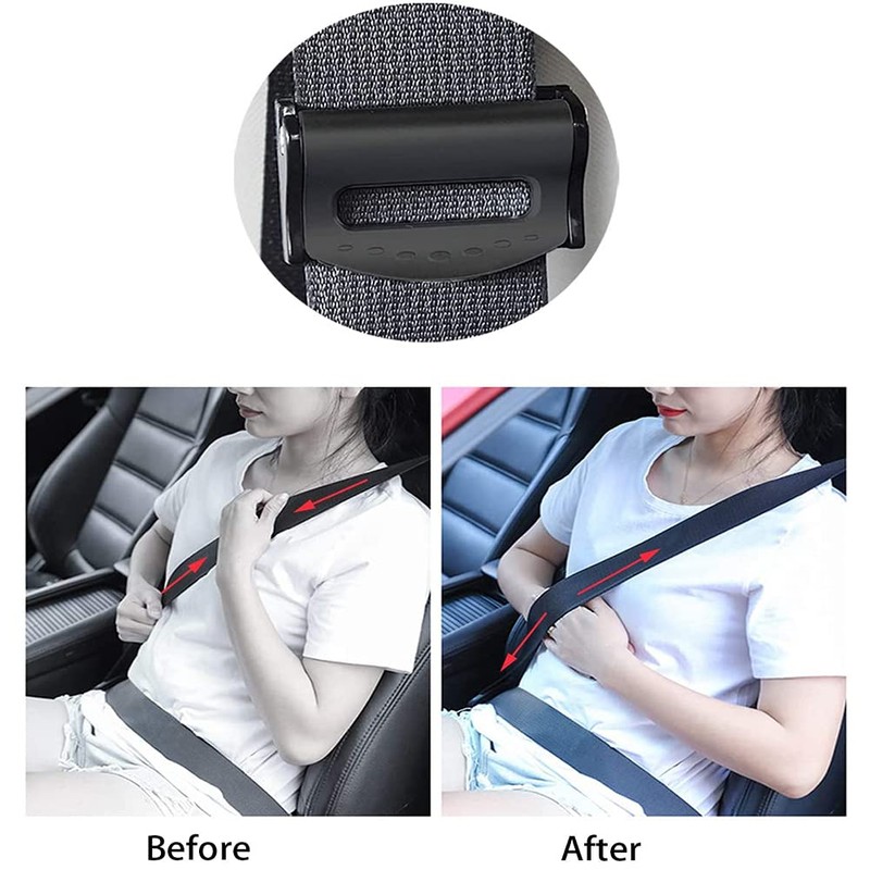 Universal Car Seat Belts Clips, Weforu 2Pcs Adjuster Clip Holder
