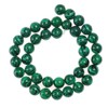 Natural Stone Beads 8mm Malachite Gemstone Round Loose Beads Crystal