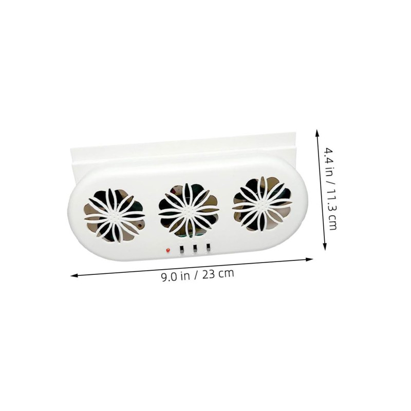 CHILDWEET Car Window Exhaust Fan USB Ventilation System for Cars