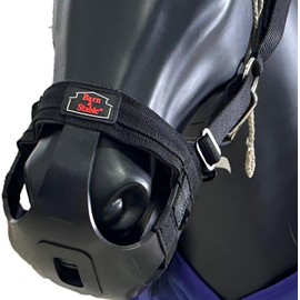 BARN & STABLE Horse Grazing Muzzle Halter for Easy Breathe, Comfortable Professional Horse Muzzle Grazing with Adjustable Straps, Velcro and Buckles, Suitable for Precaution of Laminitis