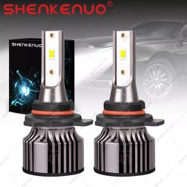 SHENKENUO 2Pcs Car LED Lights For GMC Acadia 2013-2019 -9012 LED Headlight Bulbs Plug&play