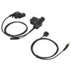 U94 PTT Adapter Durable Portable Military Intercom Headset Adapter for
