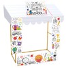 Feifeiya 6 Pcs Back to School Classroom Tabletop Hut with