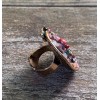 Undisclosed Adjustable Statement Fashion Ring One Size
