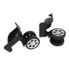 Replacement Luggage Wheels, Universal Luggage Wheels Quiet Operation 360 Degree