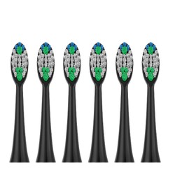 Wagner Stern. 6 Soft Replacement Brush Heads for WT9700 toothbrushes only.