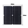 200W 12V Portable Solar Panel Kit Monocrystalline Solar Panel with
