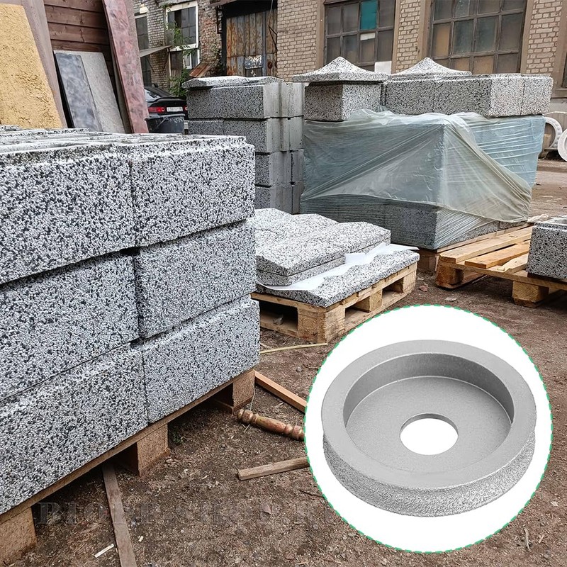 Msiud Diamond Grinding Cup Wheel, 7.3cm Diamond Concrete Grinding Wheel,