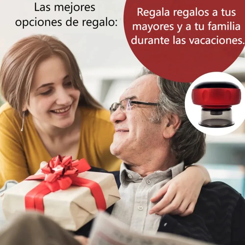Ventosa Terapéutica Eléctrica De Masajes Inteligente 12 Modo