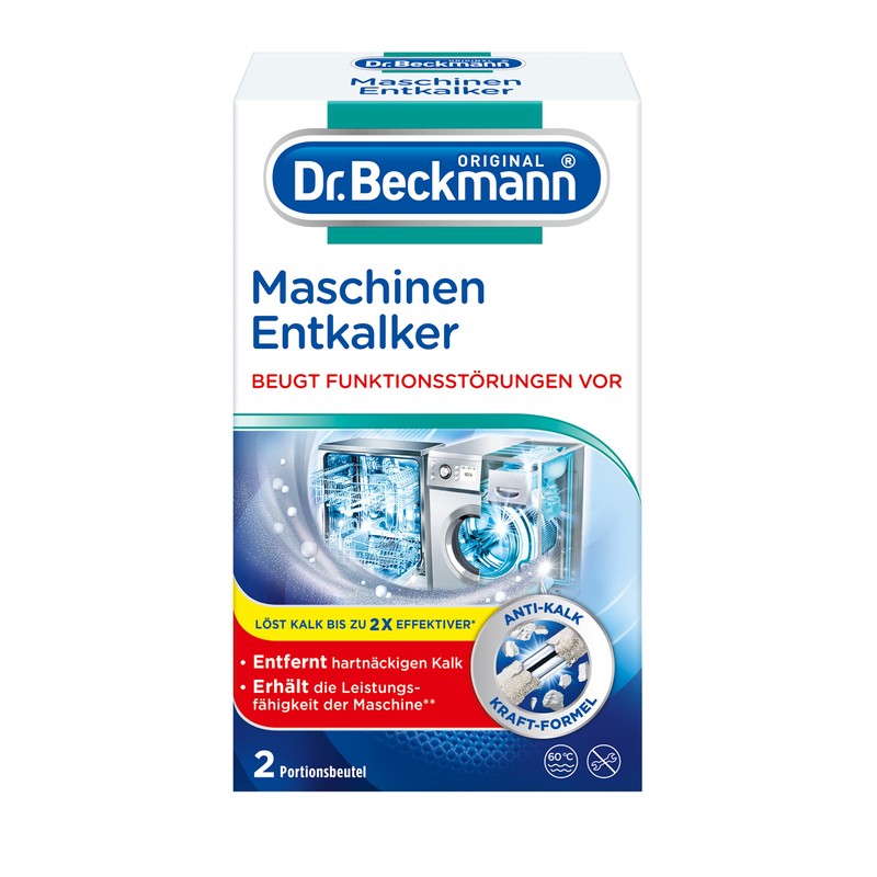 Dr. Beckmann Machine Descaler, Against Nasty Limescale Helps Prevent Functional