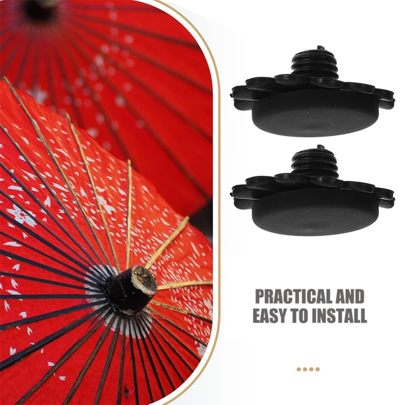 Holibanna 4 Sets Umbrella End Caps Plastic Umbrella Tip Cover