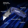 WORKPRO Folding Utility Knife Quick Change Box Cutter Razor Knife