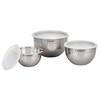 Le Creuset Set of 3 Nested Mixing Bowls w/Nonslip Silicone
