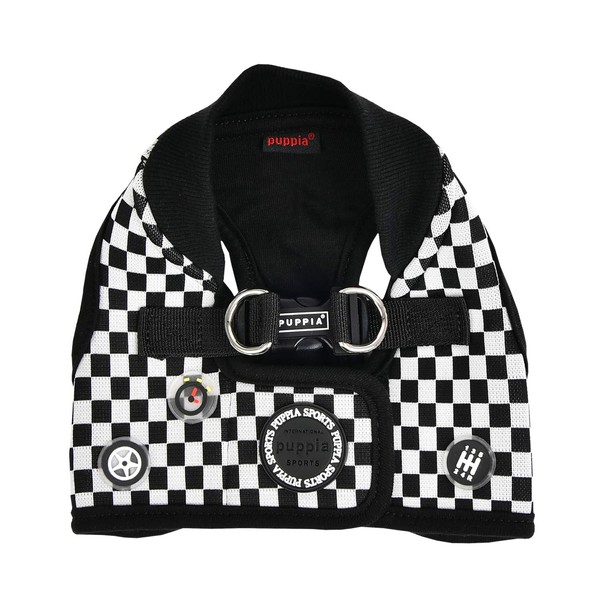 Puppia Racer Harness B Black S Dog Harness - 60