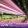Elaruslux 6 Pack 4FT Plant Grow Light,T8 Pinkish White Full