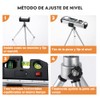 Nivel Láser De Líneas Fixit Con Trípode Y Clip De
