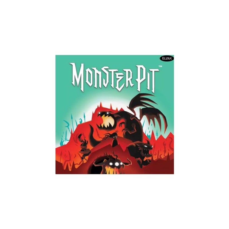 Elzra ELZ1302 Monster Pit Board Game