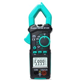 Pro'sKit Tool solutions MT-3209 3-5/6 AC/DC Digital Clamp Meter ACV ACA True RMS Measurement VFC Detection LoZ Measurement NCV Detection(MT-3209)