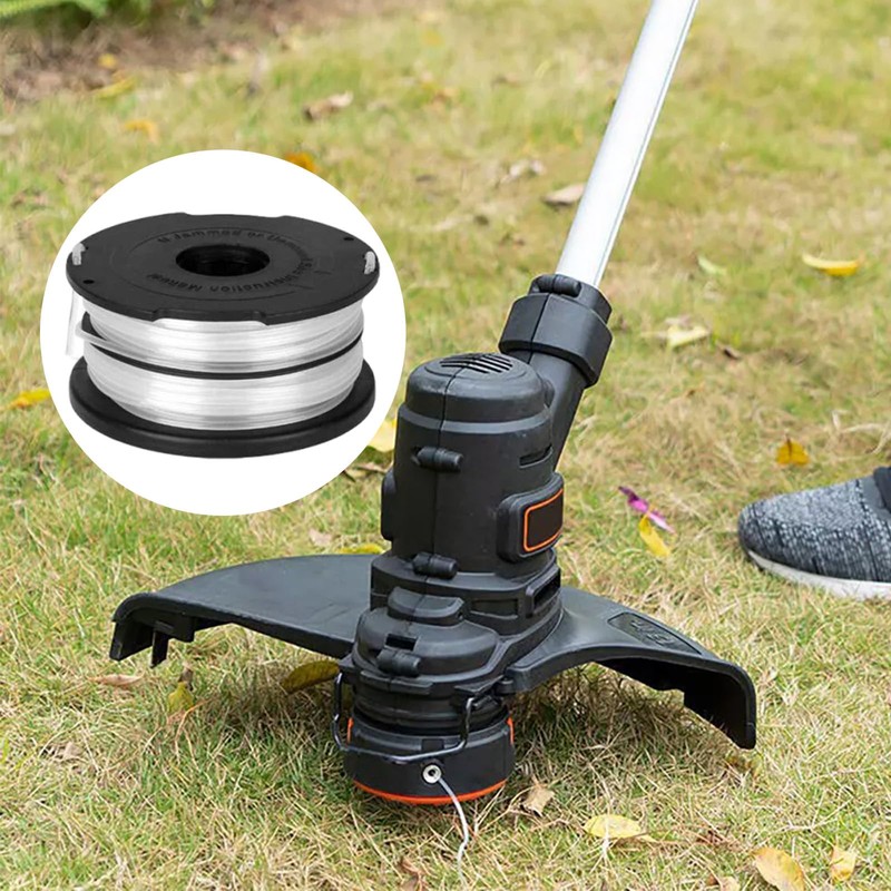 Dxyue 9 Pack DF-065 Replacement String Trimmer Spool for Black