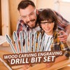 Honoson 20-Piece Wood Carving Tools Set - Includes HSS Engraving