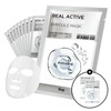SNP Real Active Brightening Ampoule Mask Pack 10 Sheets Moisture
