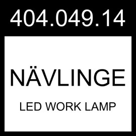 IKEA NÄVLINGE LED Work Lamp Black  404.049.14